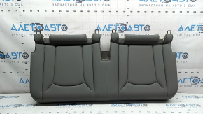 Audi Q7 20-24 3rd row seat cushion, gray leather, with frame, dry-cleanable