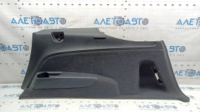 Right arch trim for Audi Q7 16-26, black, scratches