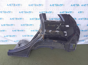 Quarter wing rear left Jeep Cherokee KL 19-23 on the body, black, dent