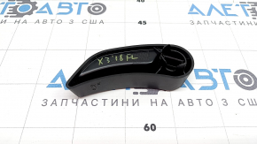 The hood release handle for the BMW X3 G01 18-24 interior is missing the latch.