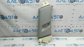 Left rear pillar trim for Audi Q7 16-23, gray, dry-cleanable, scratches