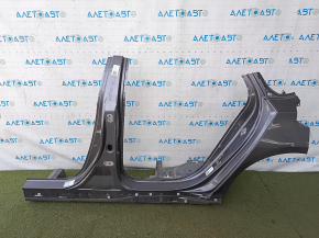 The center left body pillar of a Honda Accord 18-22 is sawn off, with a roll