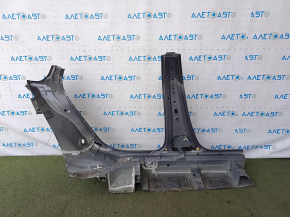 The center left body pillar of a Honda Accord 18-22 is sawn off, with a roll