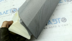 Right rear pillar trim for Audi Q7 16-23, gray, dry-cleanable