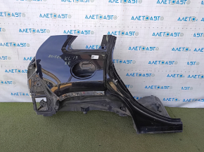 Quarter wing rear right Jeep Cherokee KL 19-23 on the body, black, pokes
