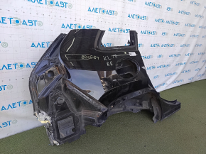 Quarter wing rear right Jeep Cherokee KL 19-23 on the body, black, pokes