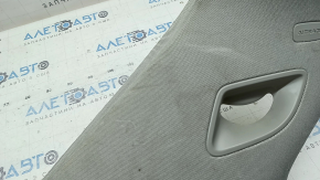 Left rear window trim for Audi Q7 16-23, gray, dry-cleanable, scratches
