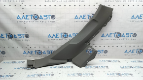 Audi Q7 2020 lower right rear pillar trim, grey, worn