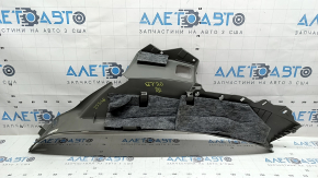 Audi Q7 2020 lower right rear pillar trim, grey, worn
