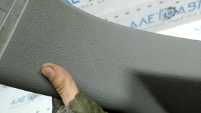 Audi Q7 2020 lower right rear pillar trim, grey, worn