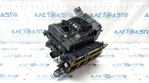 The bare heater housing of a Hyundai Elantra 21-23 air conditioner under auto without dual zone and a humidity sensor, without radiators and actuators.