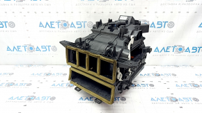 The bare heater housing of a Hyundai Elantra 21-23 air conditioner under auto without dual zone and a humidity sensor, without radiators and actuators.