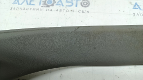 Inner left door sill trim for Audi Q7 20-24, gray, scratches, dry-cleanable