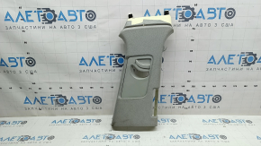 Right center pillar trim, belt, Audi Q7 16-23, gray, dry-cleanable