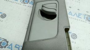 Right center pillar trim, belt, Audi Q7 16-23, gray, dry-cleanable