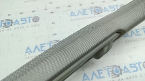 Right center pillar trim, belt, Audi Q7 16-23, gray, dry-cleanable