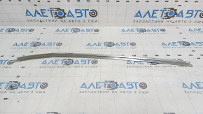 Upper rear left door molding VW Passat b8 16-19 USA chrome, scratches, dented