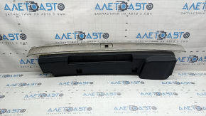 Audi Q7 16-26 trunk opening trim, black with chrome, scratches