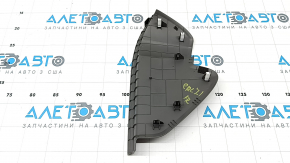 Right side dashboard trim for Hyundai Elantra 2021-26, dark gray