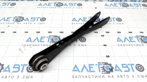 The rear left longitudinal arm of the BMW X3 G01 18-24 is dented.