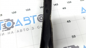 The rear left longitudinal arm of the BMW X3 G01 18-24 is dented.