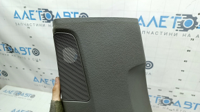 Lower left center pillar trim for Audi Q7 20-24 gray, Bang and Olufsen, dry-cleanable