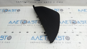 Black left side dashboard trim for Audi Q7 20-26