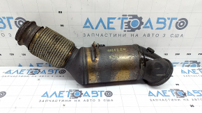 BMW X3 G01 18-19 2.0T catalytic converter mesh is torn