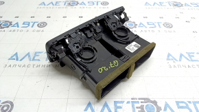 Center console air vent (2nd row) Audi Q7 20-26 black