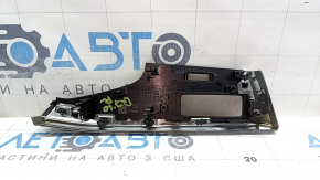 Front panel trim, left upper, Audi Q7 20-26, gloss black