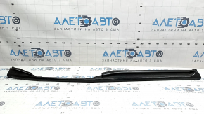 Right lower front panel trim for Audi Q7 20-26 in gray-brown wood