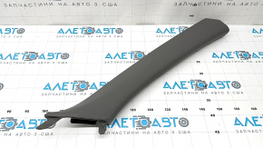 Upper right front pillar trim for Hyundai Elantra 21-23, dark gray, scratches