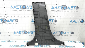 Lower right center pillar trim for Hyundai Elantra 21-23, dark gray, scratches