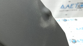 Front lower left pillar trim for Hyundai Elantra 21-23, dark gray, worn