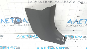 Front lower right pillar trim for Hyundai Elantra 21-23, dark gray, worn, scratches
