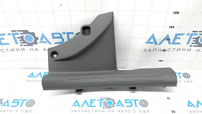 Rear right door sill plate for Hyundai Elantra 21-23, dark gray, scratches