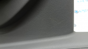 Rear right door sill plate for Hyundai Elantra 21-23, dark gray, scratches