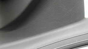 Rear right door sill plate for Hyundai Elantra 21-23, dark gray, scratches