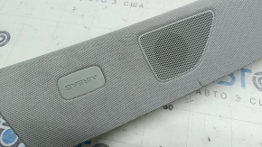 Right front pillar trim for Audi Q7 16-24 Bang and Olufsen, gray, dry-cleanable