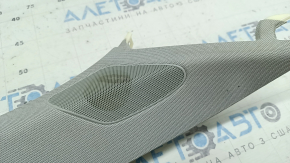 Right front pillar trim for Audi Q7 16-24 Bang and Olufsen, gray, dry-cleanable