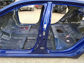 Left central body pillar Hyundai Elantra 21-23 on the body