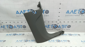 Right lower front pillar trim for Audi Q7 20-24 gray
