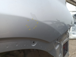 Quarter wing rear left BMW X3 G01 18-24 on the body, graphite, dent