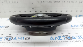 BMW X3 G01 18-24 leather steering wheel, black, heated, with overlay, with buttons and paddles, scratches, scuffs, tears
