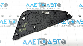 Black upper center dash trim for Hyundai Elantra 21-23