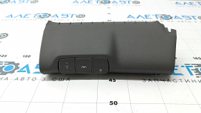 Hyundai Elantra 21-23 front panel button block without stop/go with dark gray overlay, worn