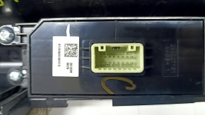 Hyundai Elantra 21-23 front panel button block without stop/go with dark gray overlay, worn