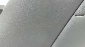 Door trim panel rear left Hyundai Elantra 21-23 dark gray, insert and armrest, plastic, worn