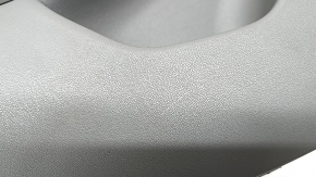 Door trim panel rear left Hyundai Elantra 21-23 dark gray, insert and armrest, plastic, worn