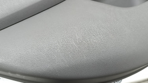 Door trim panel rear left Hyundai Elantra 21-23 dark gray, insert and armrest, plastic, worn